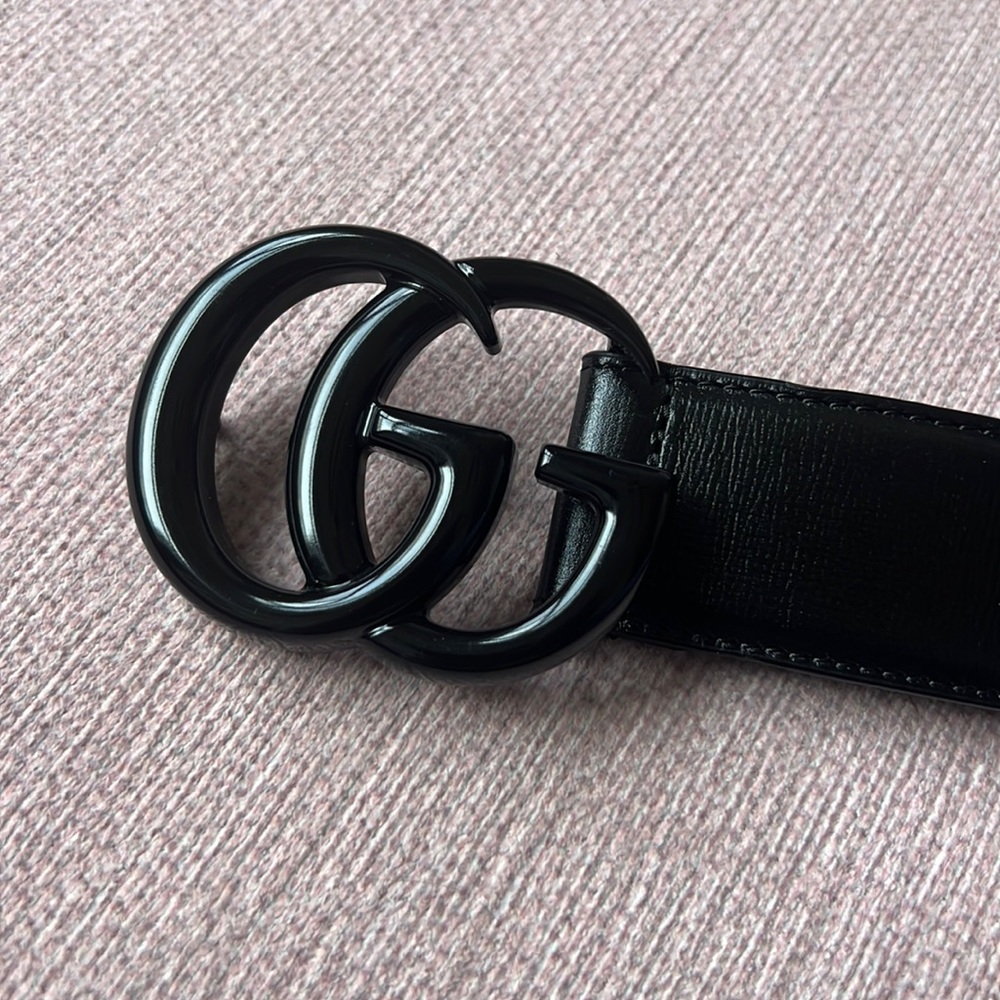 Gucci Black Belt